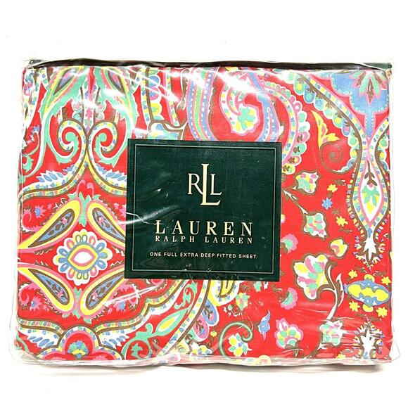 Ralph Lauren Paisley Sheets
